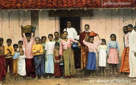 Group of Natives, Sri Lanka