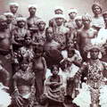 Group of Native Dancers in Ceylon