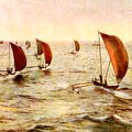 Fleet of Native Fishing boats