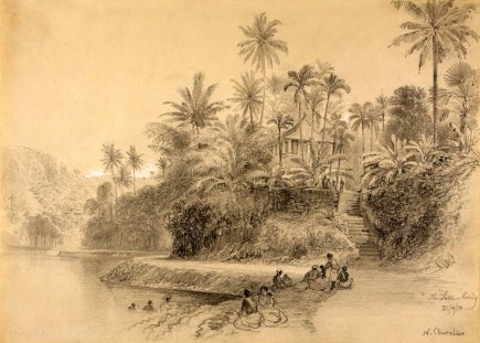 The Lake, Kandy Ceylon