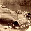 Native house boats Ceylon