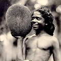 Native Boy with Breadfruit