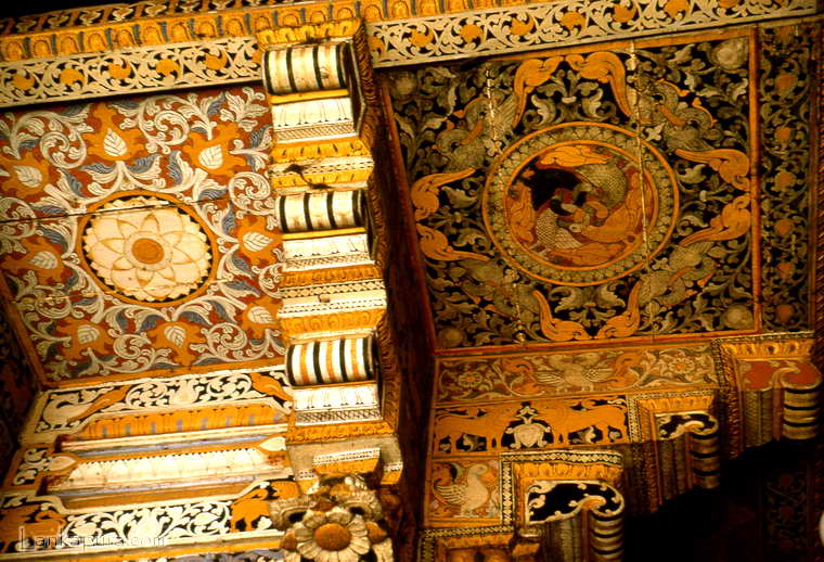 Kandy Temple Art, Sri Lanka