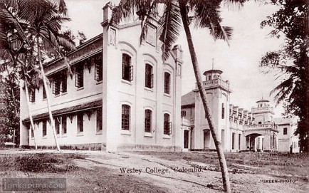 Wesley College Colombo 1880-1900