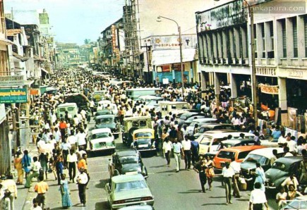 Main street Colombo city Main street Colombo