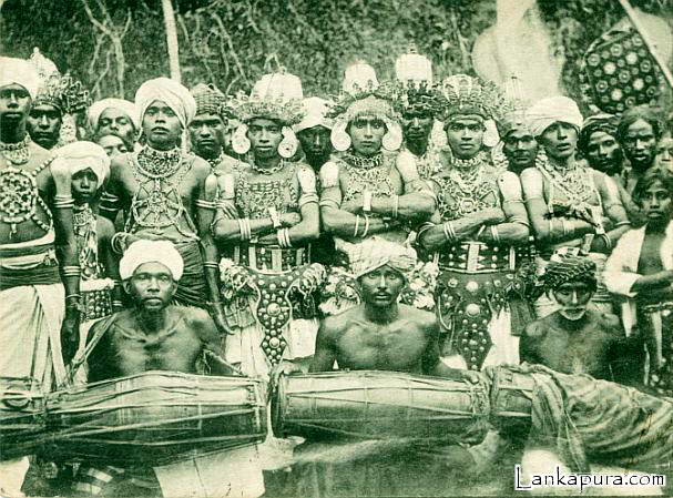 1900 Devil Dancers Ceylon