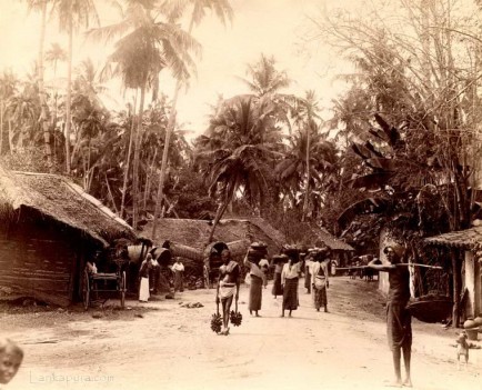 Skinnan Road, Colombo, Ceylon 1870