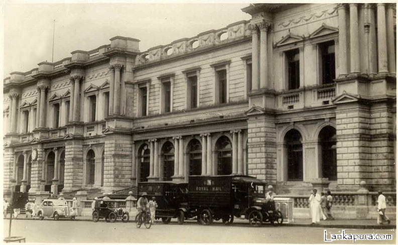 Colombo Post Office Royal Mail Truck 1925 Ceylon