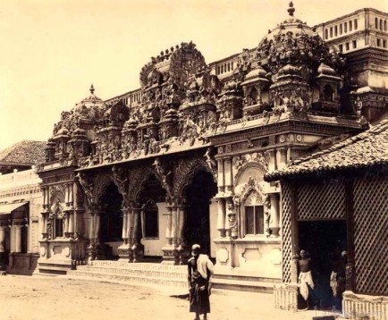 Hindu Temple, Colombo Ceylon c.1880