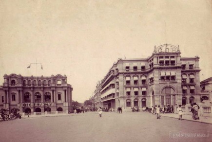 GOH and Victoria Arcade Colombo Sri Lanka c.1900s
