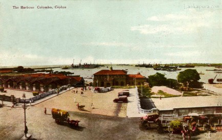 Colombo Harbor Ceylon