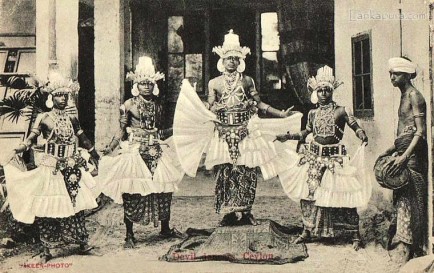 Native Kandyan Dancers Sri Lanka