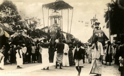 Perahera Procession Kandy Ceylon