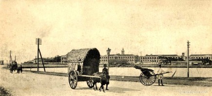 Rickshaw near Beire Lake, Colombo by Plate