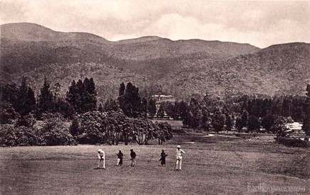 Famous Nuwara Eliya Golf Course, Ceylon 1920s