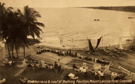Bathing Pavilion, Mount Lavinia Hotel, Colombo.