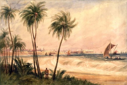 View of Colombo in Sri Lanka