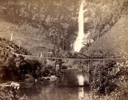 Adam's Peak Falls, Ceylon