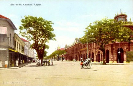 York Street Colombo, Ceylon c.1910