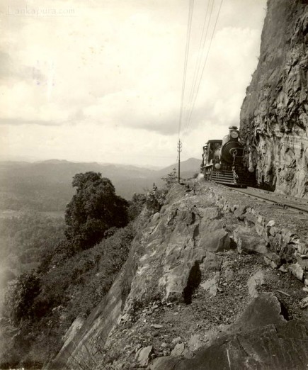 Colombo to Kandy Railway in Ceylon early 1900s<br /> 