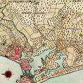 VOC Map of Colombo and surrounding