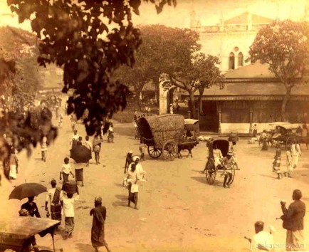 Pettah Street Scene, Colombo, Ceylon 1880