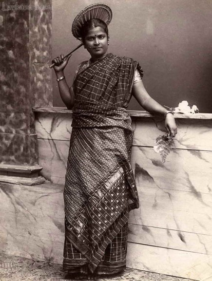Portrait of a Tamil Lady, Ceylon c.1890