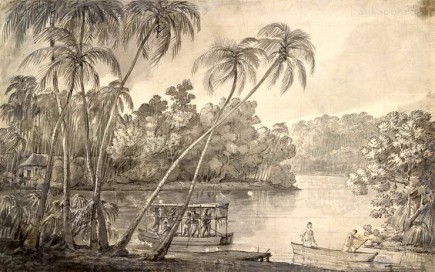 Lord Valentia travelling to Colombo, Ceylon c.1803