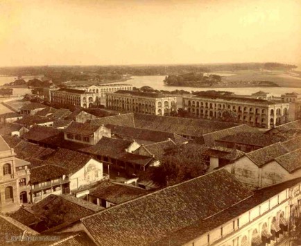 View from Colombo fort, Ceylon c.1880