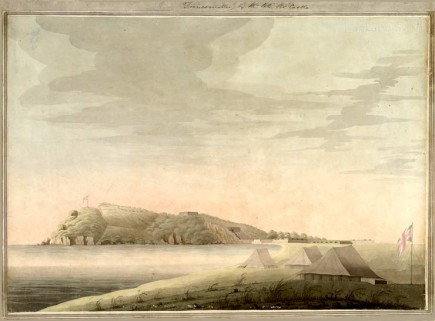 View of Trincomallee, Thomas Castle, Ceylon