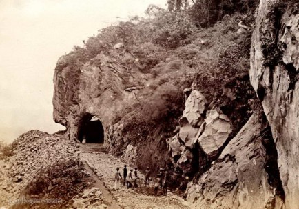 Undergoing constructions of Colombo - Kandy Railway Line 1860