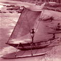 Fisherman Sail Boat near Colombo
