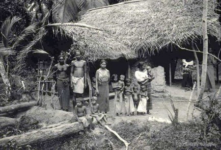 Native family and their dwelling