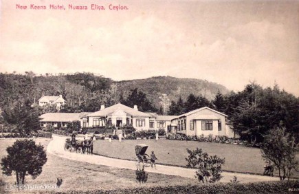 New Keena Hotel, Nuwara Eliya, Sri Lanka 1910s 