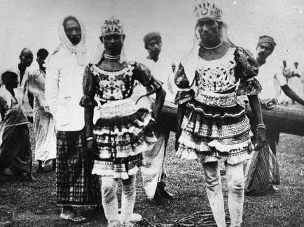 Native Dancers at Trincomalee