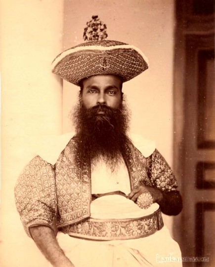 Ceylon Kandyan Chief 1875