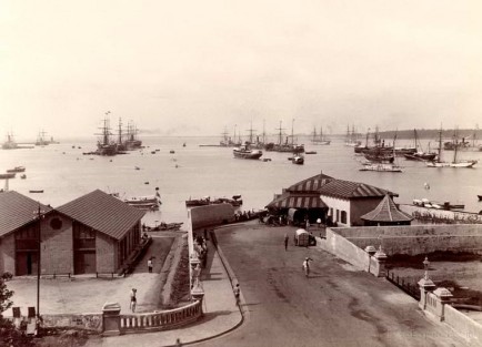 Colombo Harbour, Ceylon 1880-1890