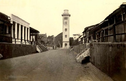 Chatham street, Colombo in 1870