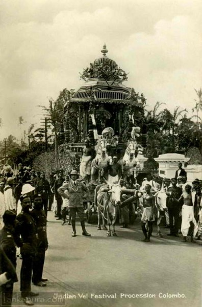Hindu Vel Festival Procession Colombo