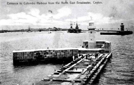 Entrance to Colombo Harbour