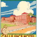 Galle face hotel luggage label