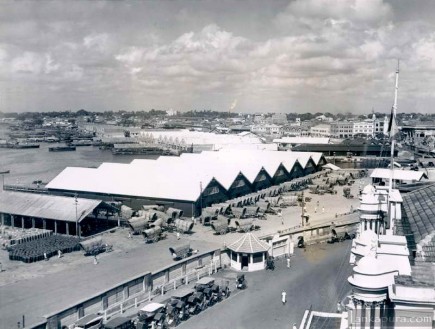 Colombo Dock Yard Sri Lanka in 1942
