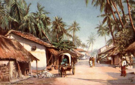 Street scene near Colombo