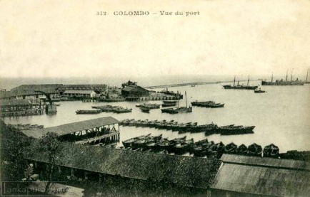 Colombo harbor 1914, Ceylon